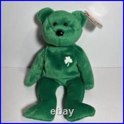 Beanie Babies TY Erin With Tag Errors RARE FIND Retired New