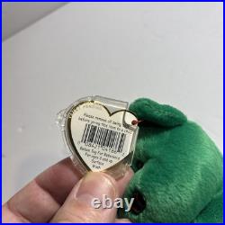 Beanie Babies TY Erin With Tag Errors RARE FIND Retired New