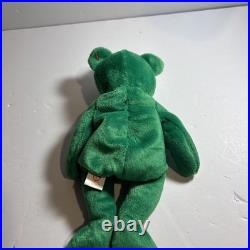 Beanie Babies TY Erin With Tag Errors RARE FIND Retired New