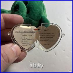 Beanie Babies TY Erin With Tag Errors RARE FIND Retired New