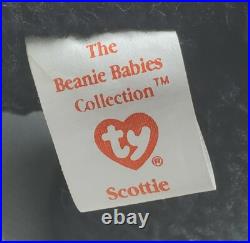 Beanie Babies Ty Original Baby Retired Scottie RARE Spelling & Birthday Errors Beanie Babies Ty Original Baby Retired Scottie RARE Spelling & Birthday Errors