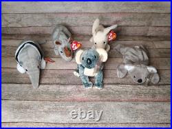 Beanie Baby Collection Rare Pieces Included in Lot, 65 in Total