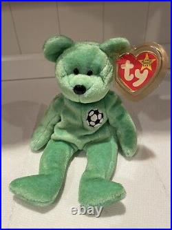 Beanie Baby Kicks -Very Rare Version/Error/Tags