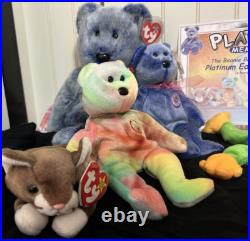 Beanie Baby Platinum Certification Super Rare Retired MMWT Beanie Baby Platinum Certification Super Rare Retired MMWT