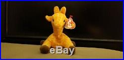 Beanie Baby TWIGS Giraffe RARE Sticker on Tush Tag Arrow Sticker Swing Tag PVC