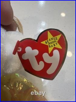 Beanie babies HALO Rare With Errors 1998