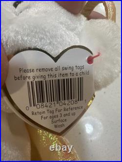Beanie babies HALO Rare With Errors 1998