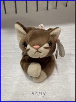 Beanie babies rare Pounce The Cat 1997. PVC, Excellent Condition. Tag Error. PVC Beanie babies rare Pounce The Cat 1997. PVC, Excellent Condition. Tag Error. PVC