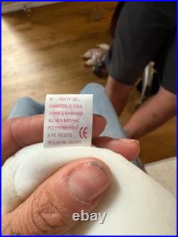 Beanie baby eggbert 1998 RARE retired with errors