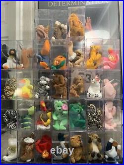 BeanieBabies Lot Of 32 Rare, Some 1st Gen, PVC, Errors & Double Tush Tags