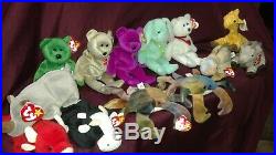 Big Lot Of Rare Beanie Babies! Serious Buyers Only
