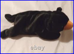 Blackie the Bear, TY Beanie Baby Vintage Original Rare Hang Tag Errors 1993 (KR) Blackie the Bear, TY Beanie Baby Vintage Original Rare Hang Tag Errors 1993 (KR)