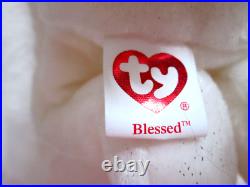 Blessed Kneeling'10 Years' Ty Beanie Baby Rare-retired Mint 2002 Tag Errors New Blessed Kneeling'10 Years' Ty Beanie Baby Rare-retired Mint 2002 Tag Errors New