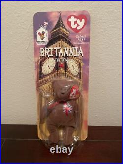 Britannia The Bear 1999 McDonalds Ty Beanie Baby With Rare Errors 1993 Oakbrook