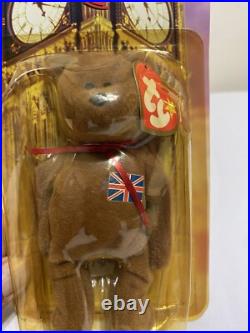 Britannia The Bear-1999 McDonalds Ty Beanie Baby with Rare Errors 1993, OakBrook