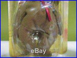 Britannia The Bear Ty Beanie Baby Rare Errors