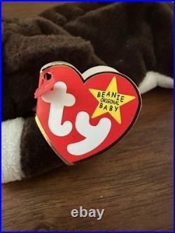 Bruno Very Rare First Generation Beanie Babie 1997