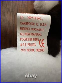 Bruno Very Rare First Generation Beanie Babie 1997