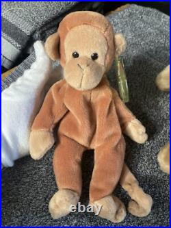 Bundle Set BONGO the Monkey Ty Beanie Buddy, Beanie & Teenie, Rare withMany Errors Bundle Set BONGO the Monkey Ty Beanie Buddy, Beanie & Teenie, Rare withMany Errors