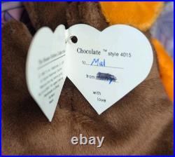 CHOCOLATE The Moose? 2nd Gen HT 2/1 MWNMT Near Mint? RARE TY BEANIE BABY CHOCOLATE The Moose? 2nd Gen HT 2/1 MWNMT Near Mint? RARE TY BEANIE BABY