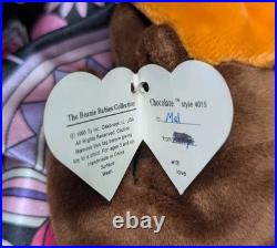 CHOCOLATE The Moose? 2nd Gen HT 2/1 MWNMT Near Mint? RARE TY BEANIE BABY CHOCOLATE The Moose? 2nd Gen HT 2/1 MWNMT Near Mint? RARE TY BEANIE BABY