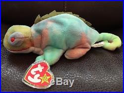 COLLECTORS 1997 NEW Beanie Baby ty IGGY! Rare