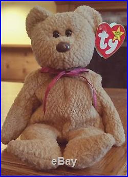 CURLY Limited Edition Beanie Baby RARE With Multiple Tag Errors ACCURATE