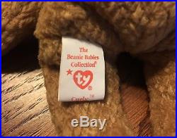 CURLY TY Beanie Baby. Retired and Very Rare! Many errors (16 found)