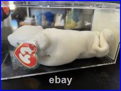 Chilly 3rd Gen Ty Beanie Baby Authenticated MWMT-MQ Ty Beanie Baby Rare