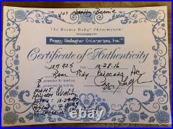 China PVC Beanie Baby Princess Diana Bear Tiny Version Super Rare Authenticated