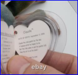 Claude crab Ty Beanie Baby Retired rare PVC PELLETS clean tag 1996