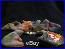 Claude the Crab Ty Original Beanie BabyRAREAS SEEN ON MSN