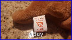 Cubbie Beanie Baby with ERROR on Swing TagRAREMake Me An Offer