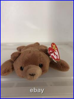 Cubbie TY Beanie Baby RARE Multiple Tag Errors 1993 RARE