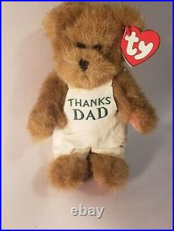 DAD The Bear 2000 Ty Rare and Retired- FATHER KNOWS BEST