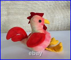 DOODLE Rooster TY Beanie Babies EXTREMELY RARE Style # 4171 MULTIPULE ERRORS DOODLE Rooster TY Beanie Babies EXTREMELY RARE Style # 4171 MULTIPULE ERRORS