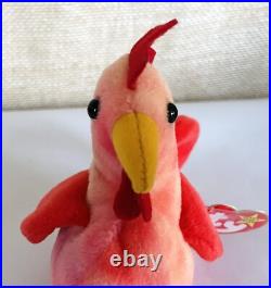 DOODLE Rooster TY Beanie Babies EXTREMELY RARE Style # 4171 MULTIPULE ERRORS DOODLE Rooster TY Beanie Babies EXTREMELY RARE Style # 4171 MULTIPULE ERRORS