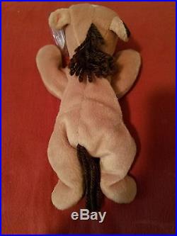 Derby the Horse' Ty Beanie Baby Retired 1995 NEW Rare with Errors, Mint
