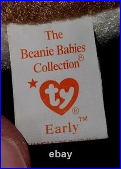 EARLY Ty Beanie Baby 1997 RARE WITH ERRORS Korean Tag