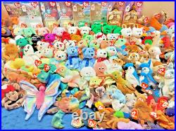 ERRORS included Huge Lot 190+ TY Beanie Babies with Tags, Vintage, Rare, unopened ERRORS included Huge Lot 190+ TY Beanie Babies with Tags, Vintage, Rare, unopened