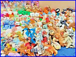 ERRORS included Huge Lot 190+ TY Beanie Babies with Tags, Vintage, Rare, unopened ERRORS included Huge Lot 190+ TY Beanie Babies with Tags, Vintage, Rare, unopened