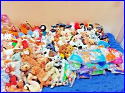 ERRORS included Huge Lot 190+ TY Beanie Babies with Tags, Vintage, Rare, unopened ERRORS included Huge Lot 190+ TY Beanie Babies with Tags, Vintage, Rare, unopened