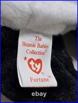 EXTRA RARE Ty Beanie Baby FORTUNE Panda Bear from 1997. MULTIPLE ERRORS SEE PICS