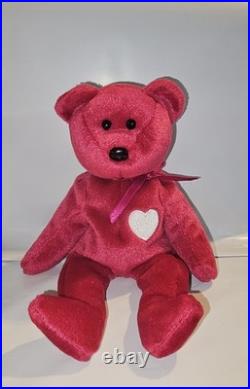 EXTREME RARE Valentina Beanie Baby 1998/99 Multi-Errors! (KR) No Stamp Hologram