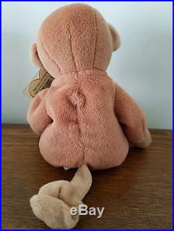 EXTREMELY RARE! Collectors Item. 1995 Retired Bongo TY Beanie Baby withErrors L@@k