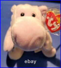 EXTREMELY RARE! Ty BB Happy 1993-No Star Tush Tag-Waterlooville-MADE IN KOREA