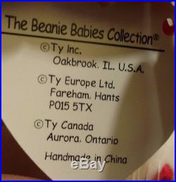 EXTREMELY RARE VALENTINO BEANIE BABY WITH 17 ERRORS! Korean Market