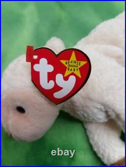 Easter Beanie Baby EWEY The Lamb Born March 1 1998 Rare 1999 Label Error New NWT Easter Beanie Baby EWEY The Lamb Born March 1 1998 Rare 1999 Label Error New NWT