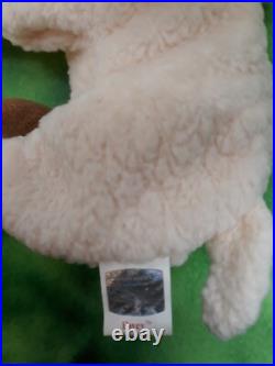 Easter Beanie Baby EWEY The Lamb Born March 1 1998 Rare 1999 Label Error New NWT Easter Beanie Baby EWEY The Lamb Born March 1 1998 Rare 1999 Label Error New NWT