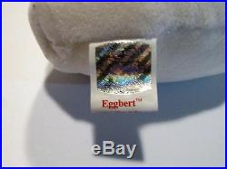Eggbert Ty Beanie Baby-rare Eggbert-chick In Egg Ty Beanie Baby-multiple Errors